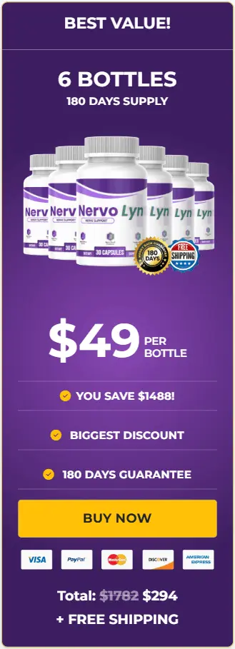 nervolyn 6 bottles price